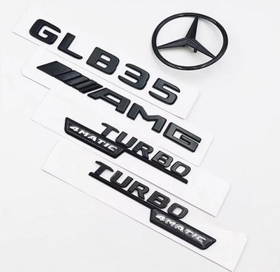 Für Mercedes Benz GLB35 AMG X247 Schriftzug Embleme Aufkleber Badge Auto NEW