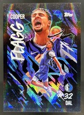 2025-26 Topps Chrome Cooper Flagg Ultra Violet All-Star RC SSP #UV-11 Mavericks
