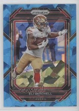 2022 Panini Prizm Blue Ice Prizm 5/99 Elijah Mitchell Eli Mitchell #264 0w8p