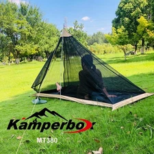 Lightweight Insect Tent: 230x100cm, Micro Mesh & PU Polyester Floor