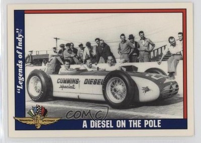 1991 Collegiate Collection Legends of Indy A Diesel on the Pole #28 0q3