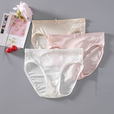 Paquete de 1 pieza de bragas de seda para niños ropa interior bragas talla 6 calzoncillos hipster para niñas