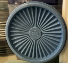 Tupperware Hellblau Deckel Sonnendeckel 812 Sonnenschüssel Druckdeckel 11,5/12cm