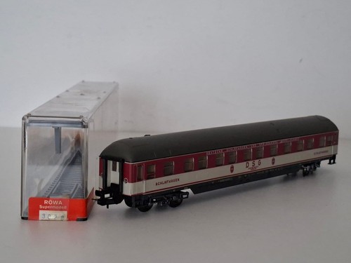 Röwa H0 3028 DSG-Fernschnellzug-Schlafwagen (Bauart WLABümh 174) mit OVP  #B11 | Condition: Gebraucht
