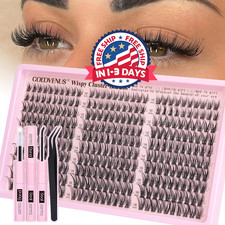 Kit de extensiones de pestañas postizas,300 ...