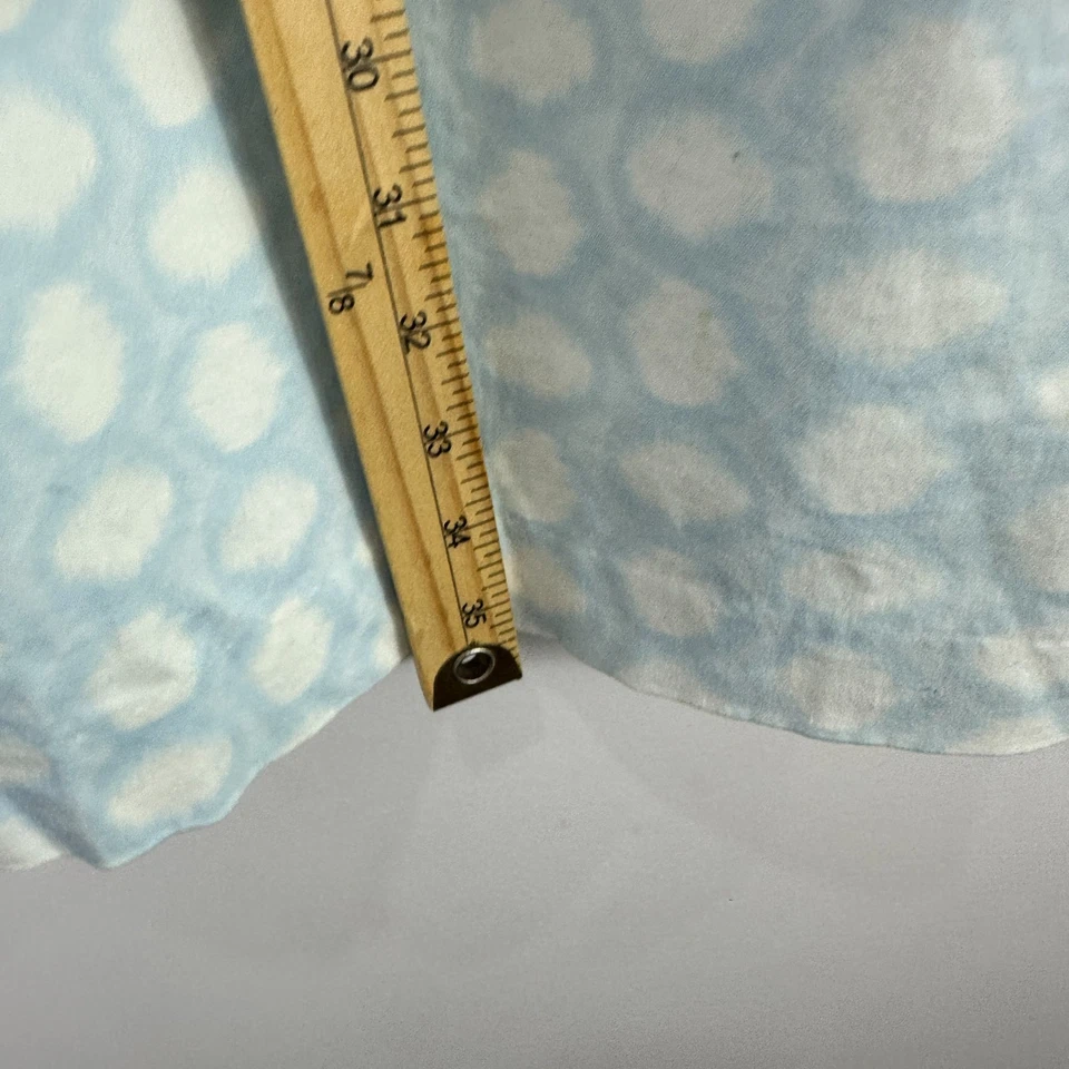 Vestido Vaina Calvin Klein Mujer 8 Azul Lunares Sin Mangas Cinturón Carrera Preppy Foto 3 de 4