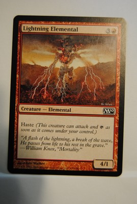 Magic 2010 Core Set M10: Lightning Elemental 147/249  NM