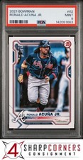 2021 BOWMAN #62 RONALD ACUNA JR. PSA 9