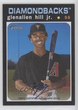 2020 Topps Heritage Minor League Edition Real One Glenallen Hill Jr Auto 1u6
