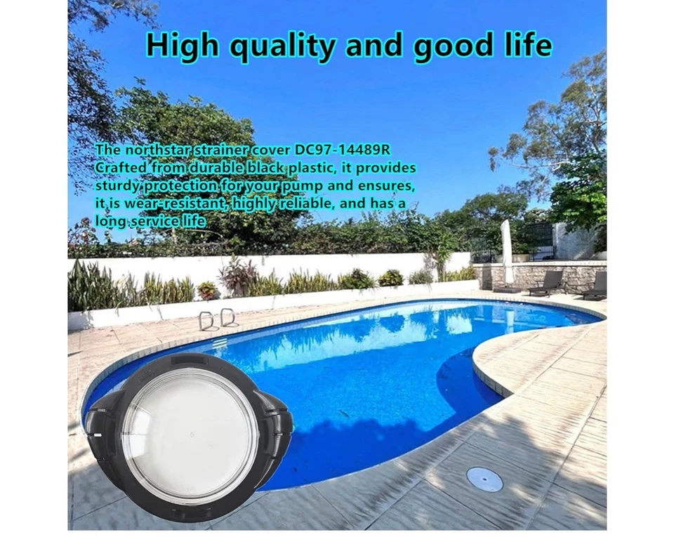 Repuesto de cubierta de colador SPX4000DLT para tapa de bomba de piscina Hayward Northstar Foto 3 de 4