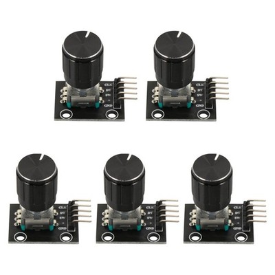  5 Pcs Encoder with Knob Optical Rotary -Encoder -Modul Drehknopf