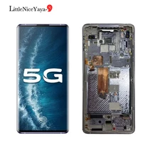 Original AMOLED 6.89" For vivo NEX 3S 5G LCD Display Touch Screen Digitizer W/Fr