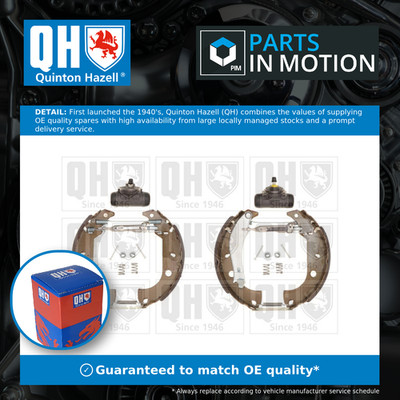 Brake Shoes Set BS764K2 Quinton Hazell Genuine Top Quality Guaranteed New