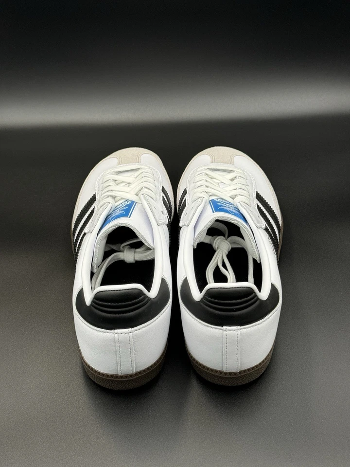 Zapato de Skateboarding Adidas Samba ADV Blanco Negro Goma Para Hombre Tallas 7 - 13 GZ8477 Foto 4 de 4