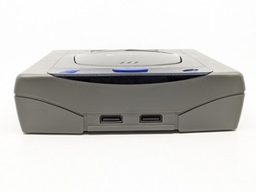 SEGA Saturn HST-3200 Gray Console Complete Set Boxed Tested Japan NTSC-J