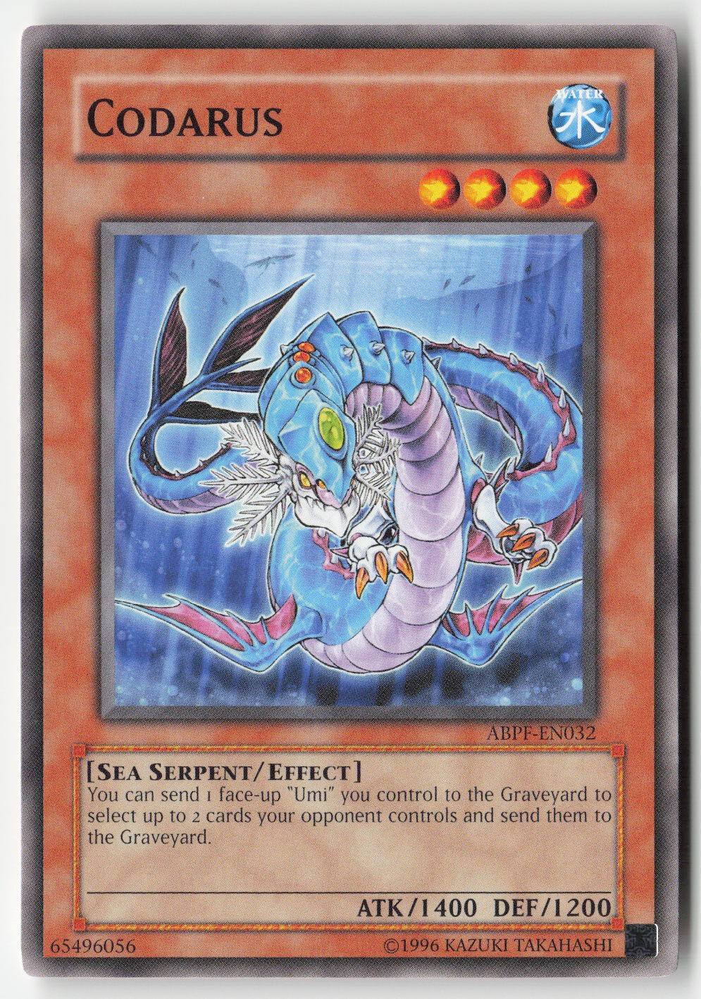 Yugioh - Codarus ABPF-EN032 Unlimited - Absolute Powerforce
