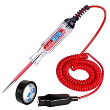 Heavy Duty 3-48V Backlit Digital LCD Circuit Tester, Test Light with 140 Inch