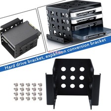 Hard Disk Cage 2.5in To 3.5in Expansion Bracket Desktop SSD Rack For 2.5in HDD