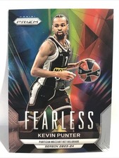 2023-24 PRIZM EUROLEAGUE BASKETBALL FEARLESS Kevin Punter #3