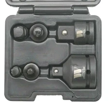 Welzh Werkzeug 6-Piece Impact Adaptor Socket Reducer Set 1/4 3/8 1/2 3/4 4116-WW