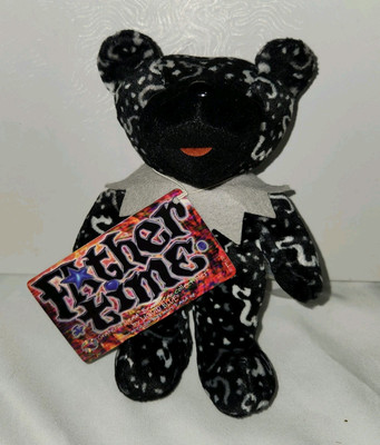 Grateful Dead Beanie Bear  FATHER TIME  by Liquid Blue New With Tags Vintage 