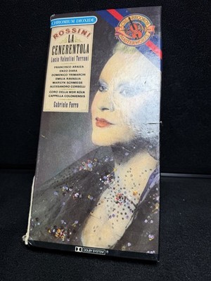 La Cenerentola 3 Cassettes Gioacchino Rossini 1980 Opera CrO2 Chromium Dioxide
