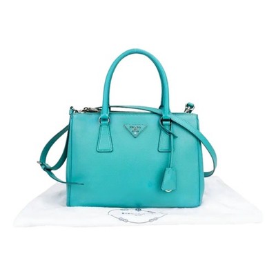 New Prada Galleria Saffiano Lux Leather Small Tote Handbag Giada