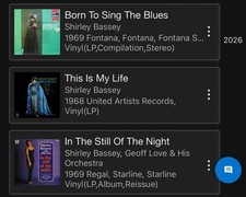 Shirley Bassey LP Vinyl Record Bundle