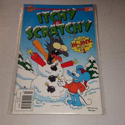 ITCHY & SCRATCHY #1 NM (9.4 OR BETTER) 1994 BONGO COMICS 