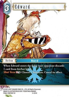 Edward Foil - 5-031H - NM - Final Fantasy