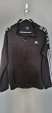 Adidas Classic Jacket L Black White Stripe