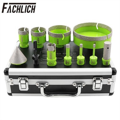 FACHLICH 6-127MM Diamond Drill Bits Kit for Tile Marble Granite Concrete