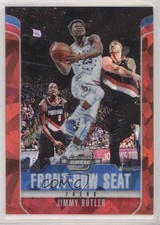 2018 Contenders Optic Front Row Seat Red Cracked Ice Prizm Jimmy Butler #15 1u6