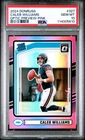 2024 Panini Donruss Rated Rookie Caleb Williams Optic Preview Pink Prizm PSA 10