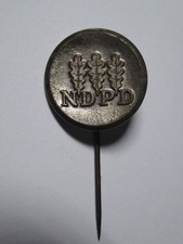 Przypinka NDPD NRD 1950/60
