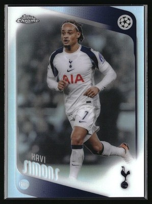 2025-26 Topps Chrome UEFA Club Competitions #85 Xavi Simons