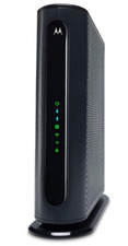 Motorola MG7550 Modem Wi-Fi Router Combo with Power Boost AC1900 Wi-Fi Speed