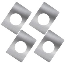 4pcs Door Lock Repair Plate Door Reinforcement Plate Door Knobs Fixing