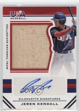 2017 Panini USA Baseball Stars & Stripes Bat /99 Jeren Kendall #13 Auto 0i76