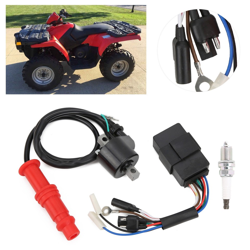 Polaris Pickup Coil Ignition Coil Spark Plug CDI Box For Polaris Sportsman 500 1996-2001 3085564 Sportsman Series - Foto 4