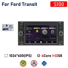Car Radio for Ford FocusMondeoTransit, Android Auto CarPlayGPS Multimedia Player