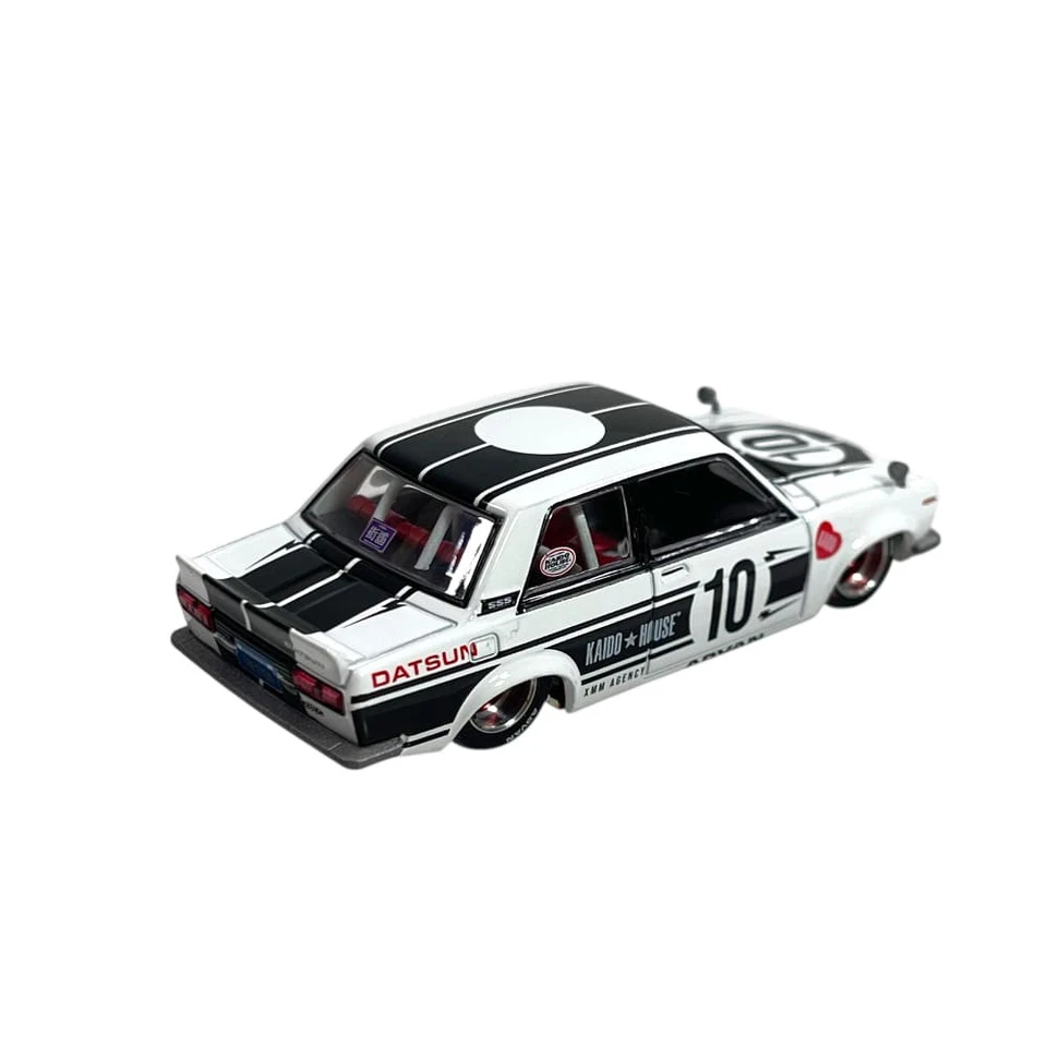 Modellino Auto Mini GT 1/64 Kaido House Datsun 510 #10 Street Team XMV V1 - Immagine 3 di 4
