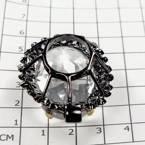 Joyería 80ct+ Colgante Cuarzo Natural Plata de Ley 925/NP49287 Foto 3 de 4