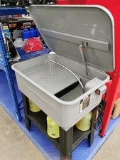 20 Gallon Parts Washer High Flow Pump Heavy Duty Industrial Cleaning 315 GPH
