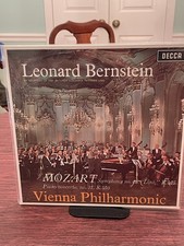 Mozart Sym. 36 Pno. Cto. 15 Bernstein VPO Decca SET 332 Speakers Corner Unplayed