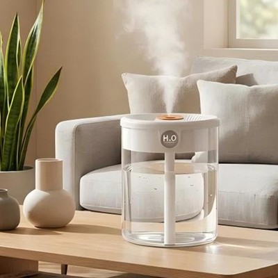 Humidifiers for Bedroom 2L Top Fill for Home Easy to Fill & Clean 36dB Quiet