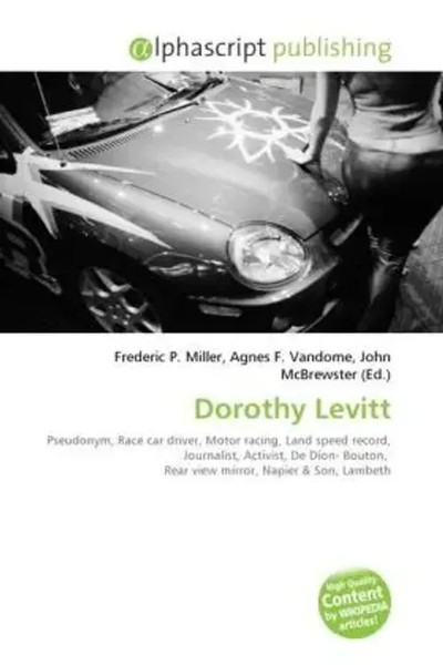 Frederic P. Miller (U. A.) | Dorothy Levitt | Taschenbuch | Englisch (2026)-image