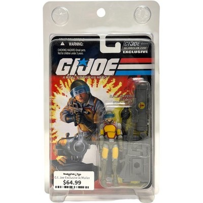 G.I. Joe Club Exclusive S.A.F. Experimental Weapons Code Name Bombardier