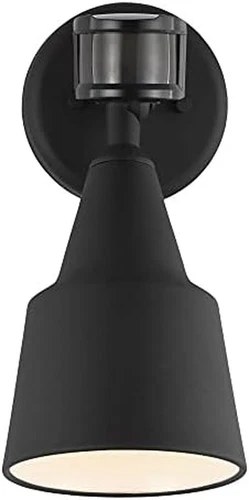 Generation Lighting 1-Light Traditional Outdoor Wall Flood Light Black 8560701PM - Picture 2 of 2