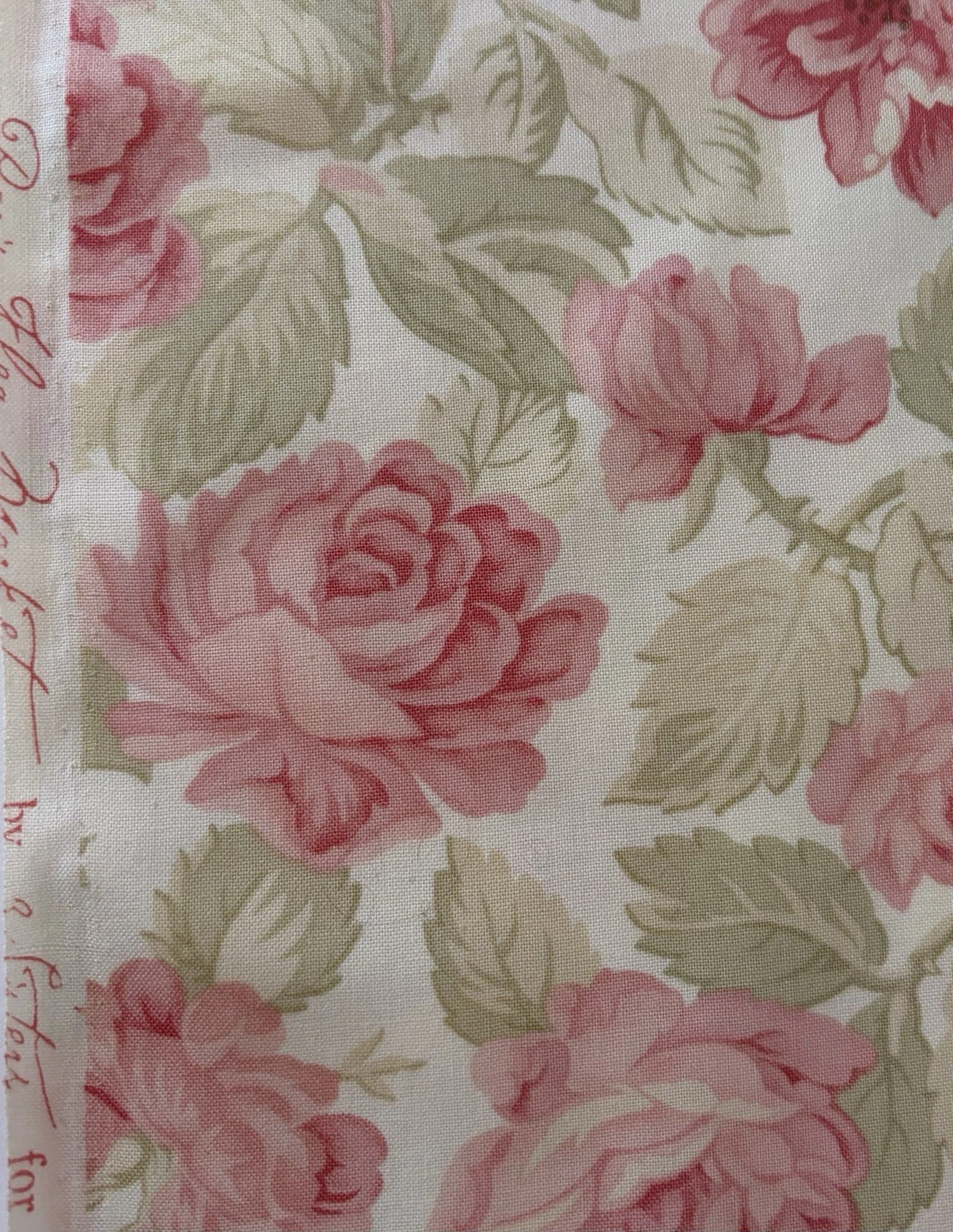 3 Sisters Paris Flea Market Moda Iconic Rose Quilting Cotton OOP HTF 8 yds, SBTY - product detail image 1